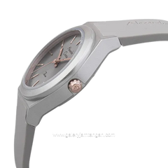 Alexandre Christie AC 2A07 LH Cream Rubber Strap