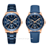 Alexandre Christie AC 6141 BF Limited Edition Anniv 25Thn Blue Rosegold