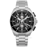 Alexandre Christie Chronograph AC F6695 MCFTBBA Stainless Steel Strap