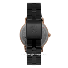 Alexandre Christie AC 1007 MDBSSSL & AC 1007 LDBSSSL Black Rosegold Stainless Steel