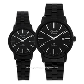 Alexandre Christie AC 1007 MDBSSSL & AC 1007 LDBSSSL Full Black Stainless Steel