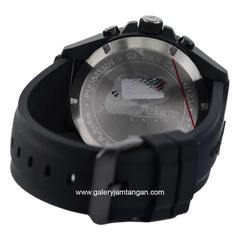 Alexandre Christie AC 9370 MH Black Rubber Strap