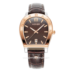 AIGNER CHIETI AGW.245005 Brown Leather Watch Swiss Made