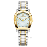 AIGNER AGW.268001 DAIANA Silver Gold Stainless Steel Swiss Made