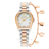 AIGNER ALBA AGW.252004 Woman's Watch Silver Rosegold Swiss Made