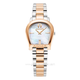 AIGNER ALESSANDRIA AGW.250005 Women's Watch Silver Rosegold Dial Silver Swiss Made
