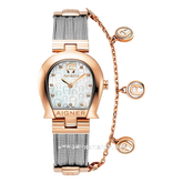 AIGNER CREMONA DUE AGW.273004 Women's Watch Silver Rosegold Series Swiss Made