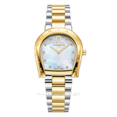 AIGNER RAVENNA DUE AGW.259001 Women's Watch Silver Gold Swiss Made