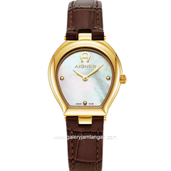 AIGNER TRANI AGW.238002 Brown Leather Strap Swiss Made