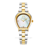 AIGNER TRANI AGW.238010 Women's Watch Silver Gold Swiss Made