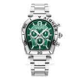 AIGNER TRAPANI CHRONO AGW.267001 Silver Dial Green Stainless Steel