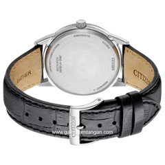 CITIZEN AW0100-27E Eco Drive Black Leather Strap