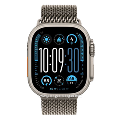 APPLE WATCH ULTRA 2 Natural Milanese Loop Band