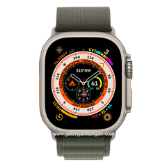 APPLE WATCH ULTRA 49 mm Green Alpine Loop Band