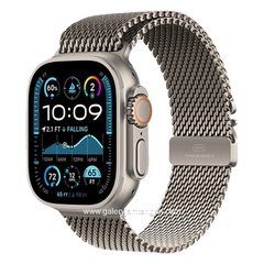 APPLE WATCH ULTRA 2 Natural Milanese Loop Band