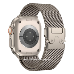 APPLE WATCH ULTRA 2 Natural Milanese Loop Band