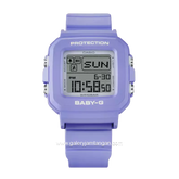 G-SHOCK BABY-G BGD-10K-6DR Purple Digital Rubber Strap