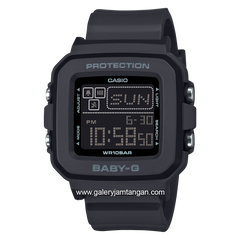 G-SHOCK BABY G BGD-10-1DR Black Digital Rubber Strap