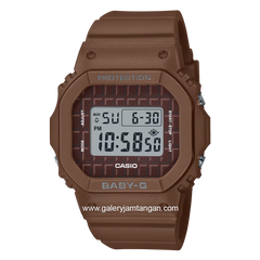 G-SHOCK BABY G BGD-565USW-5DR Brown Digital Rubber Strap