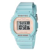 DIGITEC BDG-7024T Blue Digital Rubber Strap
