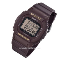 DIGITEC BDG-7024T Full Brown Digital Rubber Strap