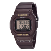 DIGITEC BDG-7024T Full Brown Digital Rubber Strap