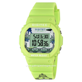 DIGITEC BDG-7100T-PX Full Green Digital Rubber Strap