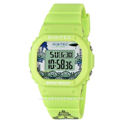 DIGITEC BDG-7100T-PX Full Green Digital Rubber Strap