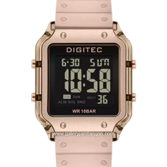 DIGITEC BDG-7133T Cream Digital Rubber Strap