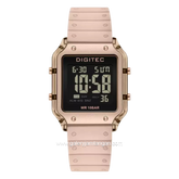 DIGITEC BDG-7133T Cream Digital Rubber Strap
