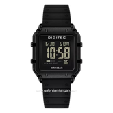 DIGITEC BDG-7133T Black Digital Rubber Strap