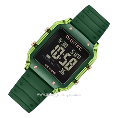 DIGITEC BDG-7133T Green Digital Rubber Strap