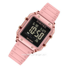 DIGITEC BDG-7133T Pink Digital Rubber Strap