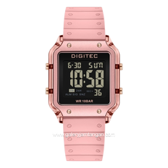 DIGITEC BDG-7133T Pink Digital Rubber Strap