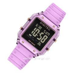 DIGITEC BDG-7133T Purple Digital Rubber Strap