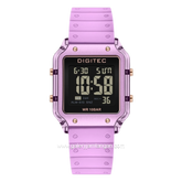 DIGITEC BDG-7133T Purple Digital Rubber Strap