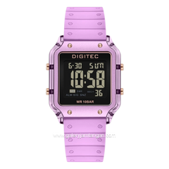 DIGITEC BDG-7133T Purple Digital Rubber Strap