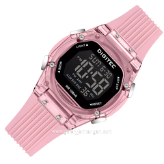 DIGITEC BDG-7208T Full Pink Digital Rubber Strap