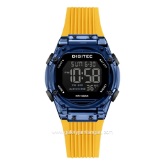 DIGITEC BDG-7208T Yellow Blue Digital Rubber Strap