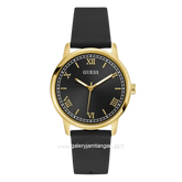 GUESS CHANDLER GW0973G2 Men Black Dial Black Silicone Strap