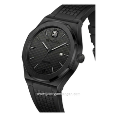 BENTLEY THE AURARAY BL-24-05 Full Black Rubber Strap