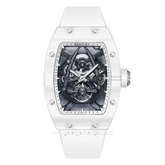 BENTLEY THE BLANCHE BL-72-72 Automatic White Silver Rubber Strap