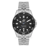 Beverly Hills Polo Club BP3559X.350 Silver Dial Black Stainless Steel