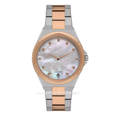 Beverly Hills Polo Club BP3570X.520 Silver Rosegold Diamond Stainless Steel