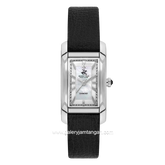 Beverly Hills Polo Club BP3613C.321 Black Silver Leather Strap