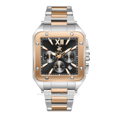 Beverly Hills Polo Club BP3685X.550 Silver Combination Gold Dial Black Stainless Steel