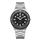 Beverly Hills Polo Club BP3714X.350 Watch Silver Black Stainless Steel