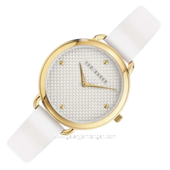 TED BAKER HETTIE BKPHTS001UO White Gold Leather Strap