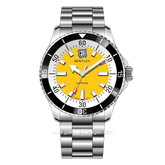 BENTLEY THE AURORA BL-20-60 Silver Dial Yellow Stainless Steel Strap