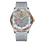 BENTLEY THE AURORA BL-20-92 Full Grey Rubber Strap
